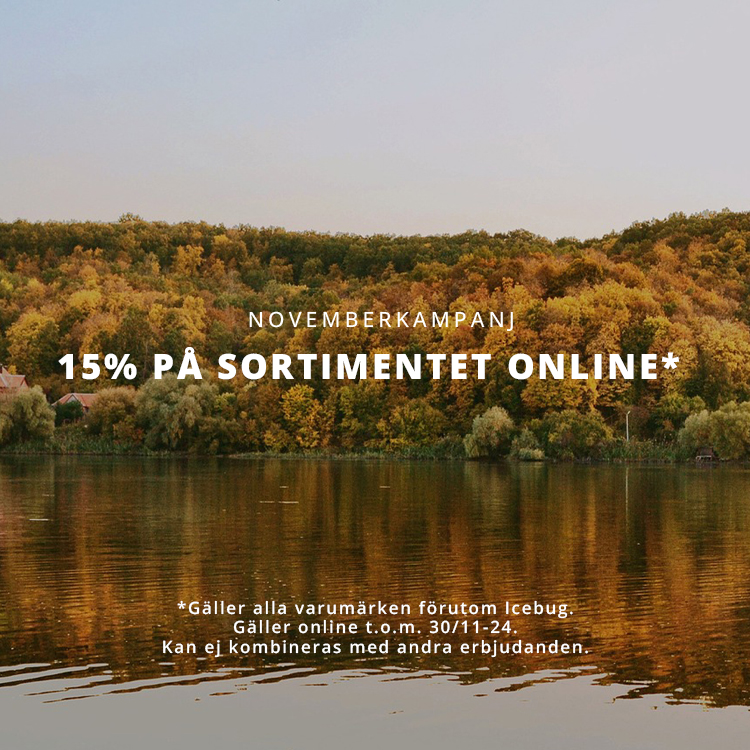 Novemberkamanj! 15% på sortimentet online