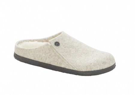 Birkenstock Zermatt, Smal lst, Toffel - Beige (Dam) i gruppen Fritidsskor / Skotyper / Tofflor / Dam hos shoemed.se (BEIGE_4061416702601_102r)