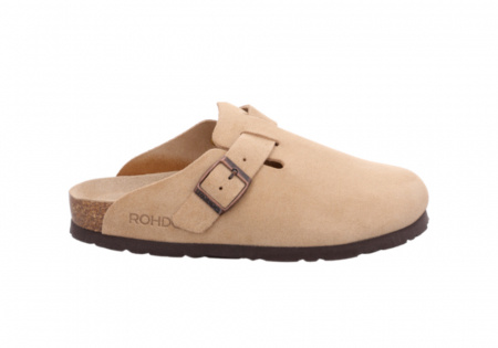 Rohde 6071-14 Toffel - Beige (Dam) i gruppen Fritidsskor / Skotyper / Tofflor / Dam hos shoemed.se (BEIGE_4064304272767_607r)