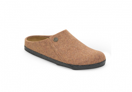 Birkenstock Zermatt, Normal lst, Toffel - Brun (Unisex) i gruppen Fritidsskor / Skotyper / Tofflor / Herr hos shoemed.se (BRUN_4066648516316_1027r)