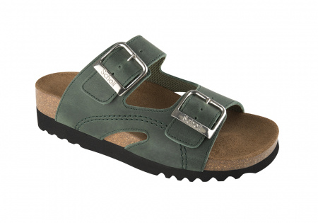 Scholl Moldava Wedge AD Sandal - Mrkgrn (Dam) i gruppen Fritidsskor / Skotyper / Sandaler / Dam hos shoemed.se (MORKG_8034113548304_F25r)