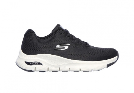 Skechers Womens Arch Fit, Sneaker - Svart/Vit (Dam) i gruppen Fritidsskor / Skotyper / Promenadskor / Dam hos shoemed.se (SVART_193642982459_1490r)