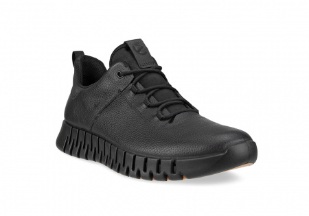 ECCO Gruuv GTX Promenadsko - Svart (Herr) i gruppen Arbetsskor / Skotyper / Sneakers / Herr hos shoemed.se (SVART_194891314336_5252r)