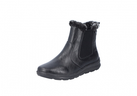 Rieker Z0061-00 Boots - Svart (Dam) i gruppen Fritidsskor / Skotyper / Boots / Dam hos shoemed.se (SVART_4061811618910_Z00r)