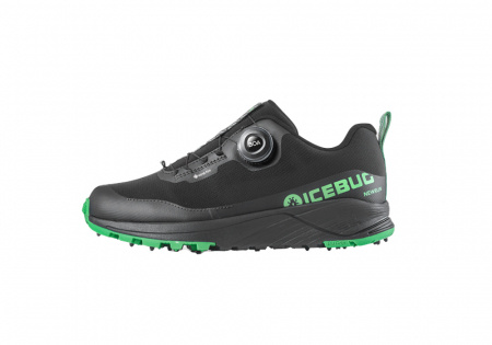 Icebug NewRun M BUGrip GTX Promenadsko - Svart (Herr) i gruppen Fritidsskor / Skotyper / Promenadskor / Herr hos shoemed.se (SVART_7310710329746_G18r)