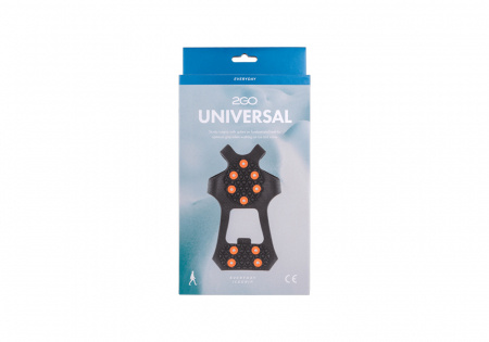 2GO Universal Icegrip Broddar - Svart (Unisex) i gruppen Tillbehr / Tillbehr / Broddar hos shoemed.se (SVART_7314247540018_522r)