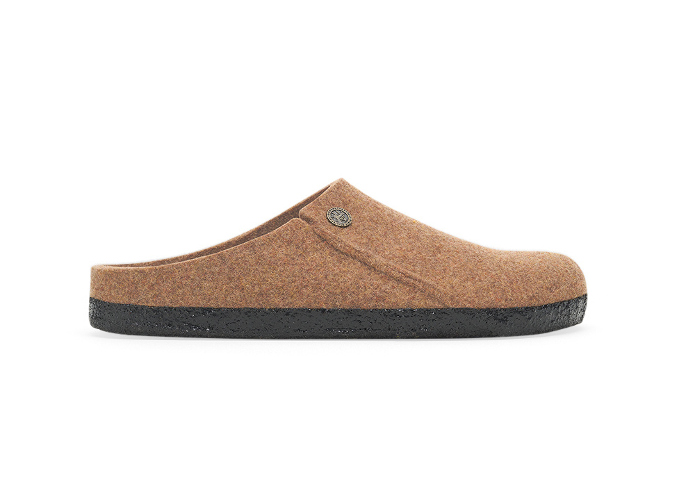 Birkenstock Zermatt, Normal lst, Toffel - Brun (Unisex) i gruppen Fritidsskor / Skotyper / Tofflor / Herr hos shoemed.se (BRUN_4066648516316_1027r)