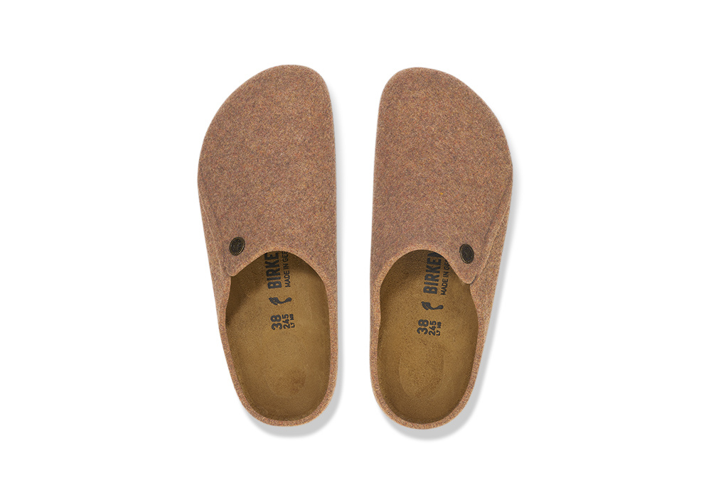 Birkenstock Zermatt, Normal lst, Toffel - Brun (Unisex) i gruppen Fritidsskor / Skotyper / Tofflor / Herr hos shoemed.se (BRUN_4066648516316_1027r)