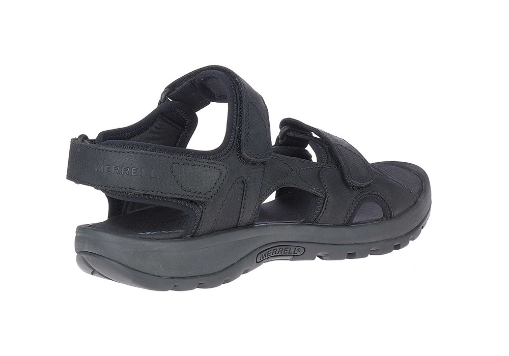 Merrell Sandspur II Convert Sandal - Svart (Herr) i gruppen Vrdskor / Skotyper / Sandaler med hlrem / Herr hos shoemed.se (SVART_194713986994_J002r)