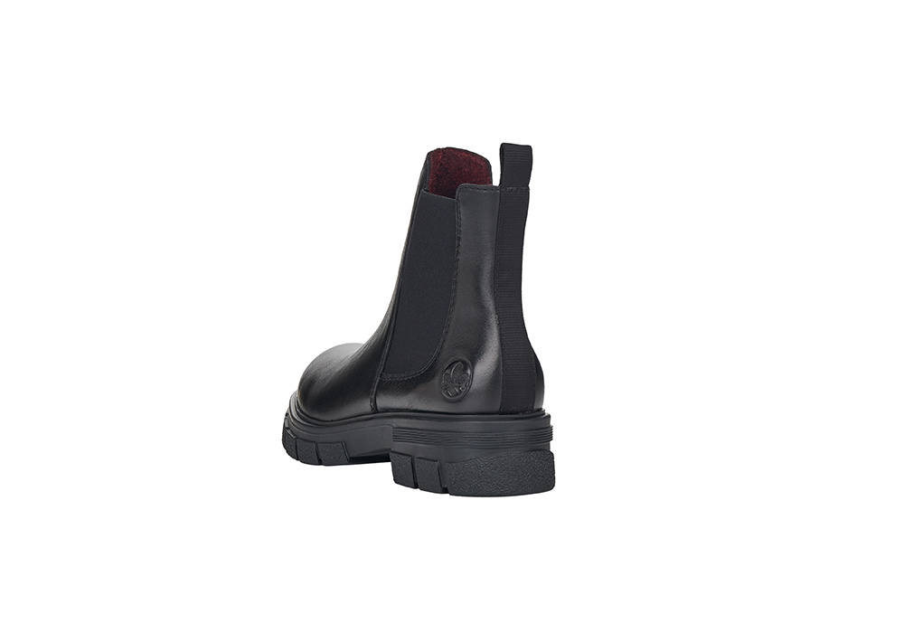 Rieker Z9150-00 Boots - Svart (Dam) i gruppen Fritidsskor / Skotyper / Boots / Dam hos shoemed.se (SVART_4060596249517_Z91r)