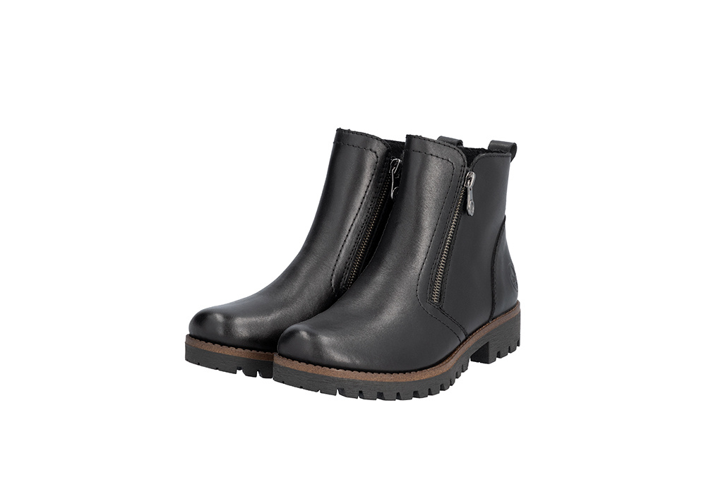 Rieker 78556-00 Boots - Svart (Dam) i gruppen Fritidsskor / Skotyper / Boots / Dam hos shoemed.se (SVART_4061811380466_785r)