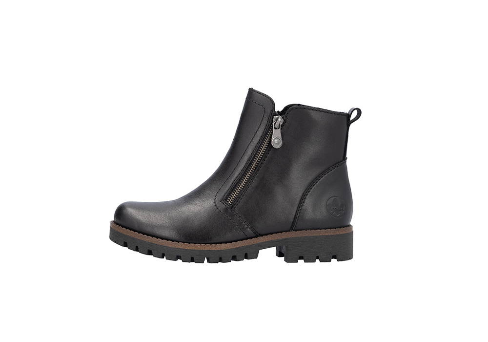 Rieker 78556-00 Boots - Svart (Dam) i gruppen Fritidsskor / Skotyper / Boots / Dam hos shoemed.se (SVART_4061811380466_785r)