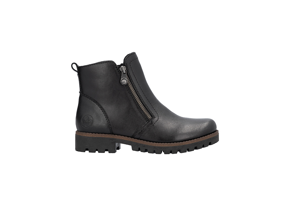 Rieker 78556-00 Boots - Svart (Dam) i gruppen Fritidsskor / Skotyper / Boots / Dam hos shoemed.se (SVART_4061811380466_785r)