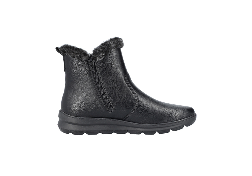 Rieker Z0061-00 Boots - Svart (Dam) i gruppen Fritidsskor / Skotyper / Boots / Dam hos shoemed.se (SVART_4061811618910_Z00r)