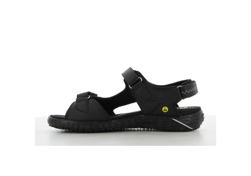 Oxypas Odile Sandal - Svart (Unisex) i gruppen Vrdskor / Skotyper / Sandaler med hlrem / Herr hos shoemed.se (SVART_5401033072449_011r)